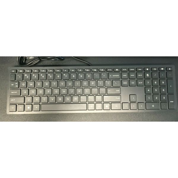 HP WHT Cheddar wired USB KBD FR (928510-051)