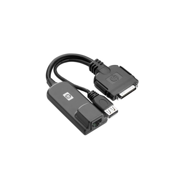 Hewlett Packard Enterprise KVM Console USB 8-pack Interface Adapter toetsenbord-video-muis (kvm) kabel Zwart (AF655A)