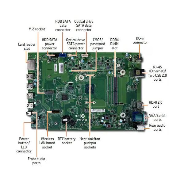 HP MBD, Bohemia-PR, Intel GML QC (L56028-005)