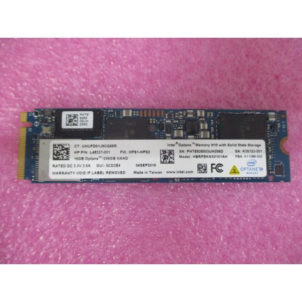 HP SPS-SSD 256GB PCIe NVMe+SSD 16GB 3DXP (L68361-001)