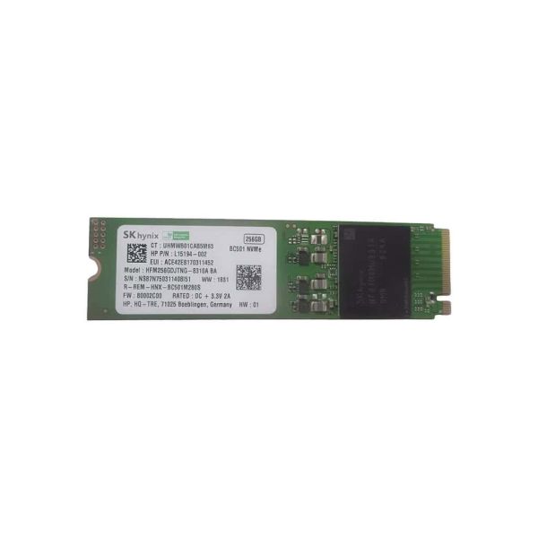 HP SPS-SSD 256GB PCIe NVMe M.2 (L69125-001)