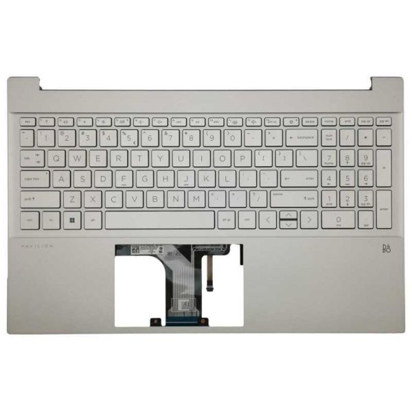 HP Topcover met Backlit Keyboard Belgisch (M22195-A41)