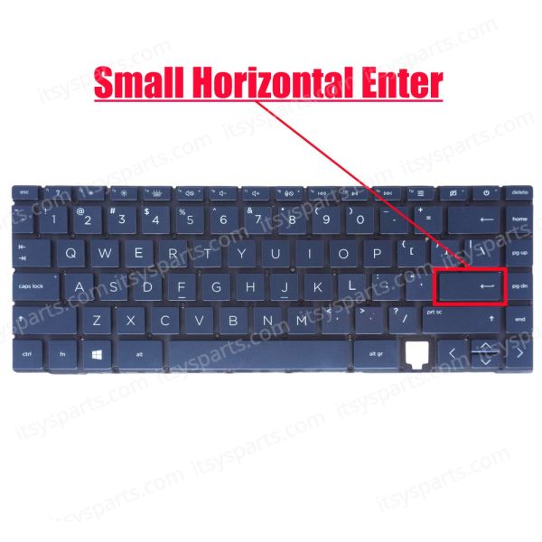 HP Keyboard Backlight met Privacy-poort (M22197-071)