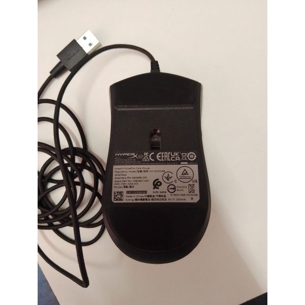 HyperX Pulsefire Core Gaming Muis Zwart (M90467-001)