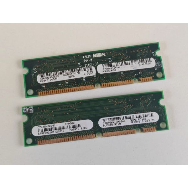 HP 32MB SDRAM - 100MHz Synchronous DRAM (C7845-60001)
