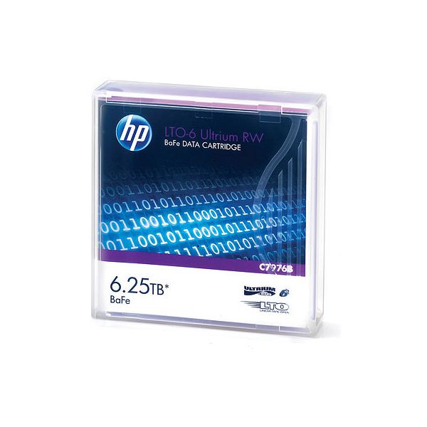 Hewlett Packard Enterprise LTO-6 Ultrium RW Lege gegevenscartridge 1,27 cm (C7976B) Hewlett Packard Enterprise LTO-6 Ultrium RW Lege gegevenscartridge 1,27 cm (C7976B)