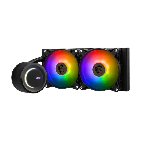 MSI MAG CORELIQUID E240 koelsysteem voor computers Moederbord, Processor Kit voor vloeistofkoeling 12 cm Zwart (306-7ZW5E17-C24)