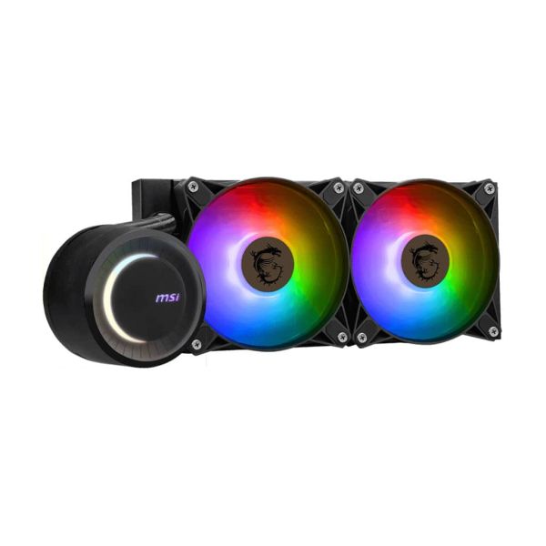 MSI MAG CORELIQUID E240 koelsysteem voor computers Moederbord, Processor Kit voor vloeistofkoeling 12 cm Zwart (306-7ZW5E17-C24)