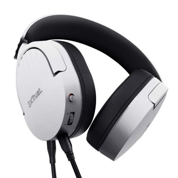 Trust GXT 489W Fayzo Gaming Headset - Multi-platform gamingheadset – Afneembare microfoon – 50 mm drivers – Zwart/Wit (25210) Trust GXT 489W Fayzo Gaming Headset - Multi-platform gamingheadset – Afneembare microfoon – 50 mm drivers – Zwart/Wit (25210)