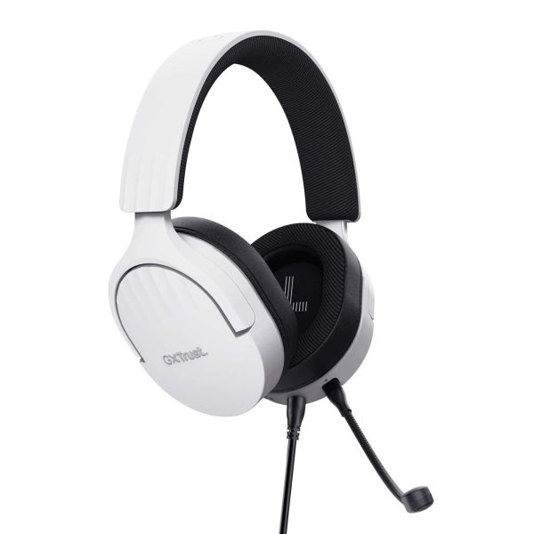 Trust GXT 489W Fayzo Gaming Headset - Multi-platform gamingheadset – Afneembare microfoon – 50 mm drivers – Zwart/Wit (25210) Trust GXT 489W Fayzo Gaming Headset - Multi-platform gamingheadset – Afneembare microfoon – 50 mm drivers – Zwart/Wit (25210)