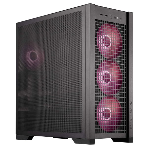 ASUS TUF Gaming GT302 ARGB Midi Tower Zwart (90DC00I0-B19000)
