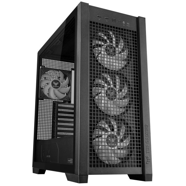 ASUS TUF Gaming GT302 ARGB Midi Tower Zwart (90DC00I0-B19000)