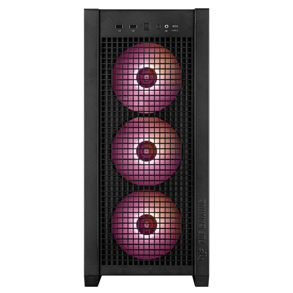 ASUS TUF Gaming GT302 ARGB Midi Tower Zwart (90DC00I0-B19000)