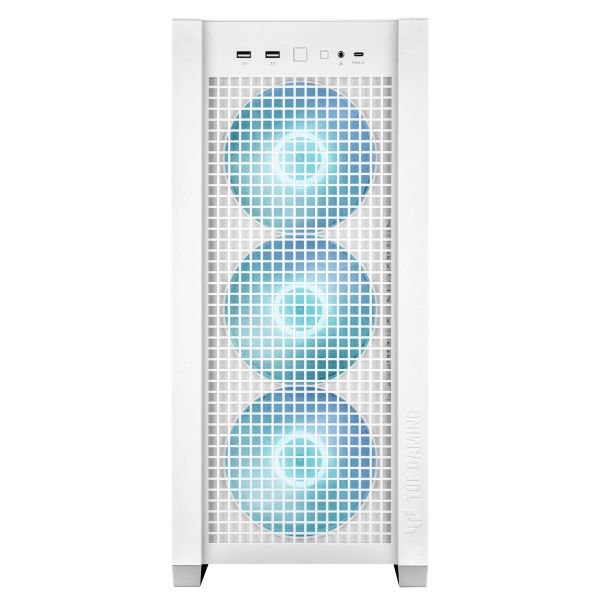 ASUS TUF Gaming GT302 ARGB Midi Tower Wit (90DC00I3-B19000) ASUS TUF Gaming GT302 ARGB Midi Tower Wit (90DC00I3-B19000)