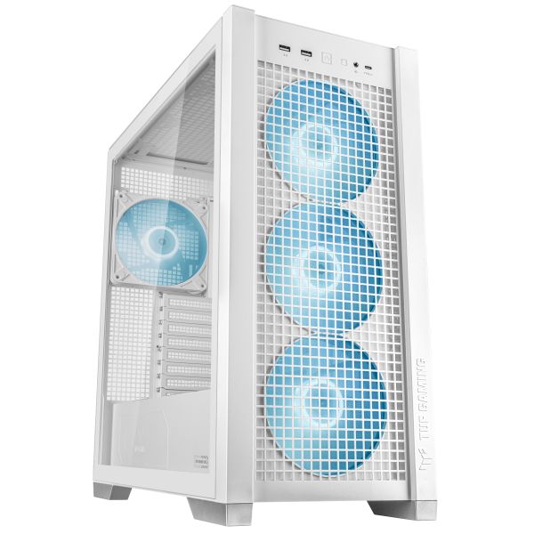 ASUS TUF Gaming GT302 ARGB Midi Tower Wit (90DC00I3-B19000)