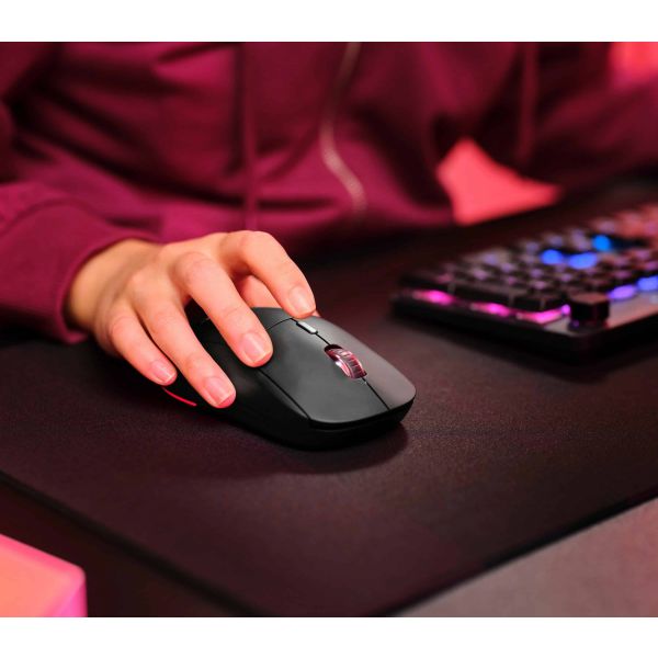Trust GXT 926 Redex II Draadloze gamingmuis – draadloze gaming muis – RF draadloos – RGB‑verlichting – Rechtshandig – Zwart (25126)