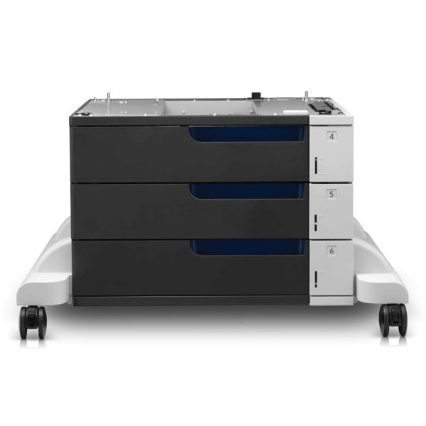 HP LaserJet Color papierinvoer en standaard voor 3 x 500 vel (CE725A) HP LaserJet Color papierinvoer en standaard voor 3 x 500 vel (CE725A)