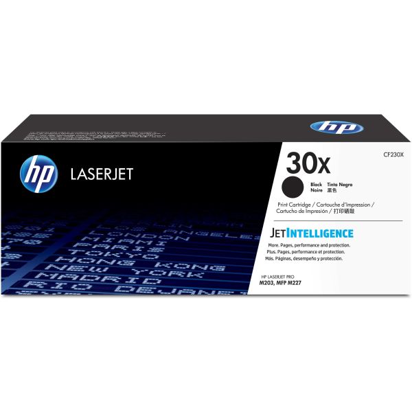 HP 30X originele high-capacity zwarte LaserJet tonercartridge (CF230X)