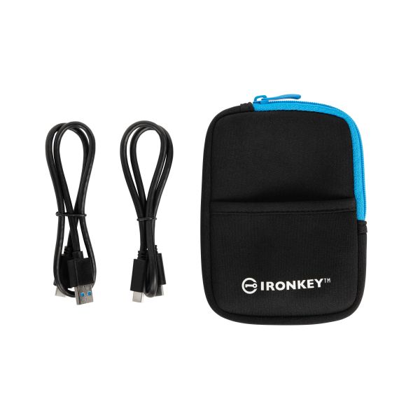 Kingston Technology IronKey 3840GB Vault Privacy 80 XTS-AES 256-bits beveiligde externe SSD (IKVP80ES/3840G)