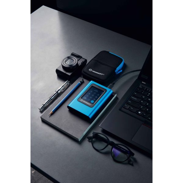 Kingston Technology IronKey 7680GB Vault Privacy 80 XTS-AES 256-bits beveiligde externe SSD (IKVP80ES/7680G)