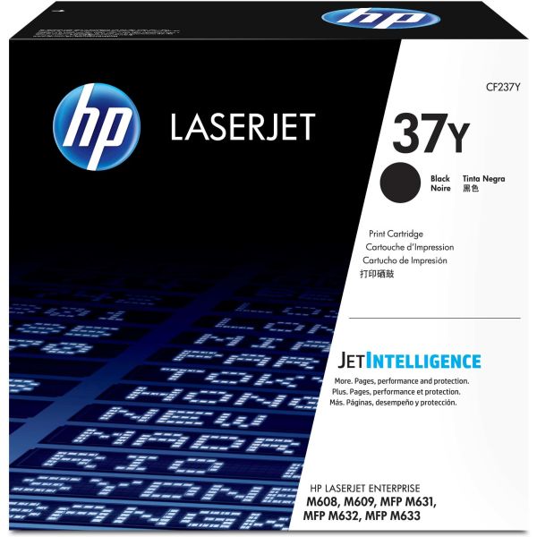 HP Originele 37Y extra high-capacity zwarte LaserJet tonercartridge (CF237Y)