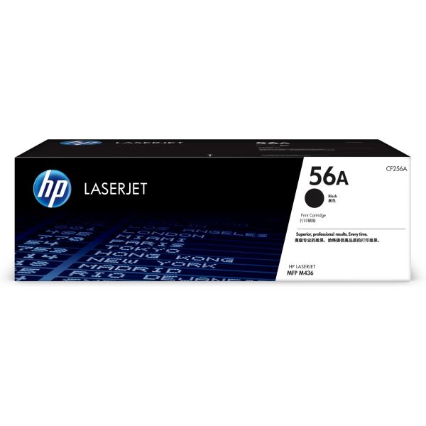 HP 56A originele zwarte LaserJet tonercartridge (CF256A)