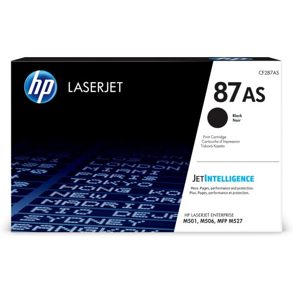 HP Originele 87AS zwarte LaserJet tonercartridge (CF287AS) HP Originele 87AS zwarte LaserJet tonercartridge (CF287AS)