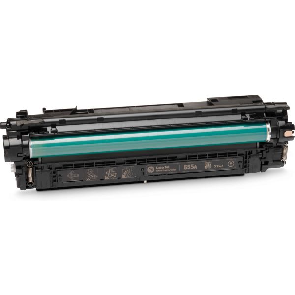 HP Originele 655A gele LaserJet tonercartridge (CF452A)