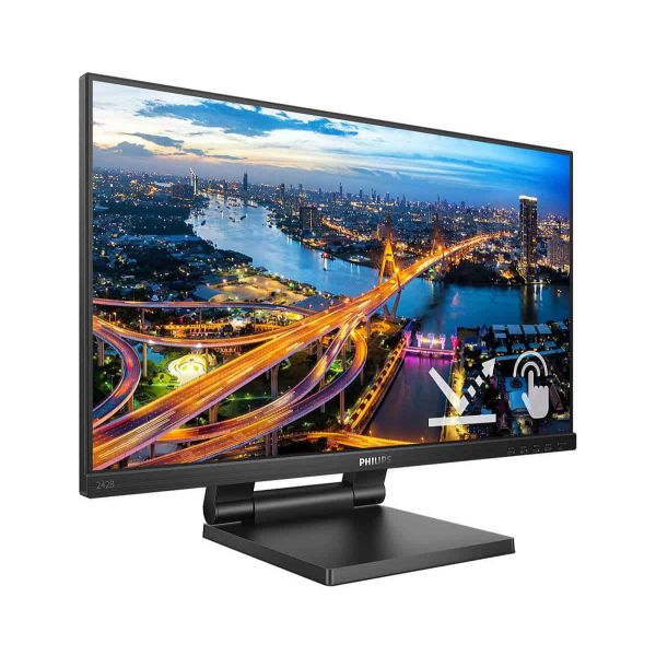 Philips 242B1TC/00 computer monitor 60,5 cm (23.8") 1920 x 1080 Pixels Full HD LED Touchscreen Zwart (242B1TC/00)