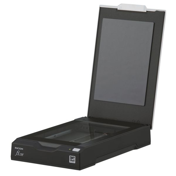 Ricoh fi-70F Flatbed scanner 600 x 600 DPI A6 Zwart, Grijs (PA03841-B001)