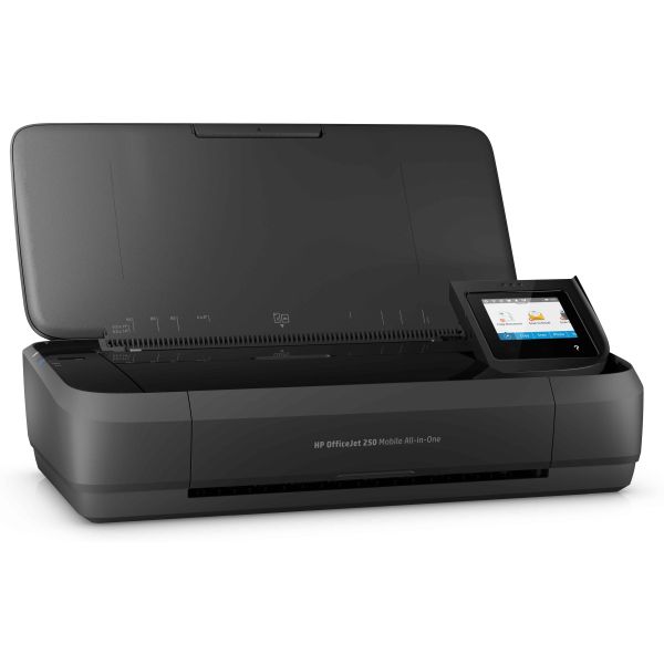 HP OfficeJet 250 Mobile All-in-One printer, Printen, kopiëren, scannen, Invoer 10 vel (CZ992A)