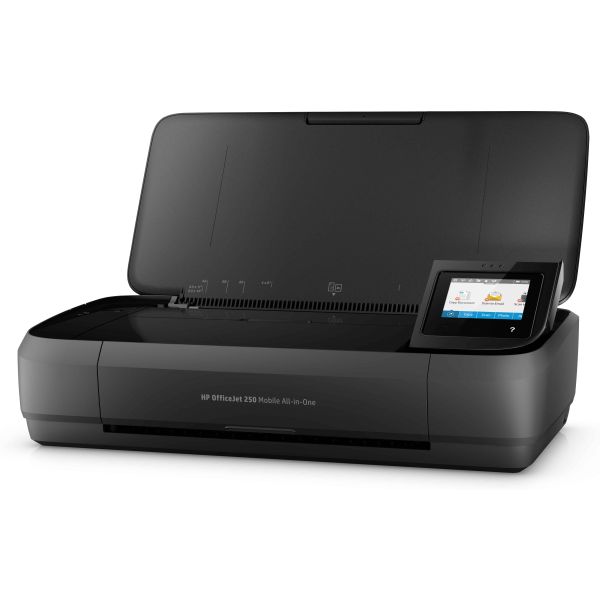 HP OfficeJet 250 Mobile All-in-One printer, Printen, kopiëren, scannen, Invoer 10 vel (CZ992A)