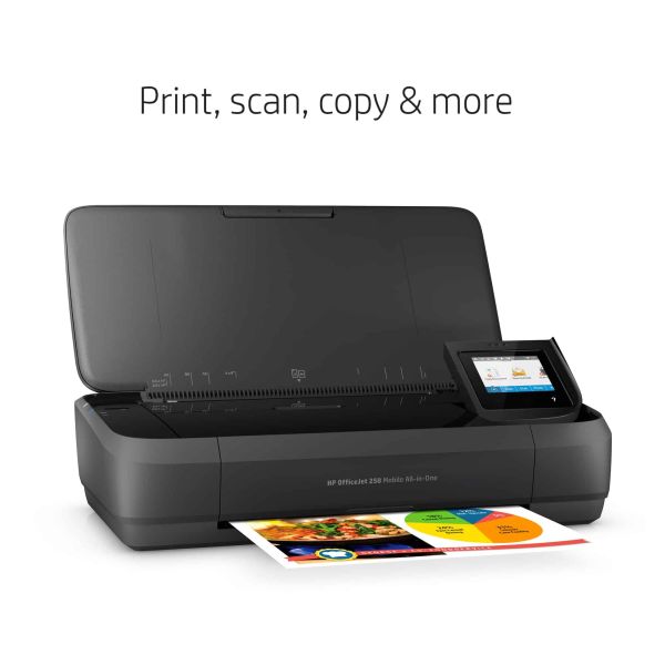 HP OfficeJet 250 Mobile All-in-One printer, Printen, kopiëren, scannen, Invoer 10 vel (CZ992A)