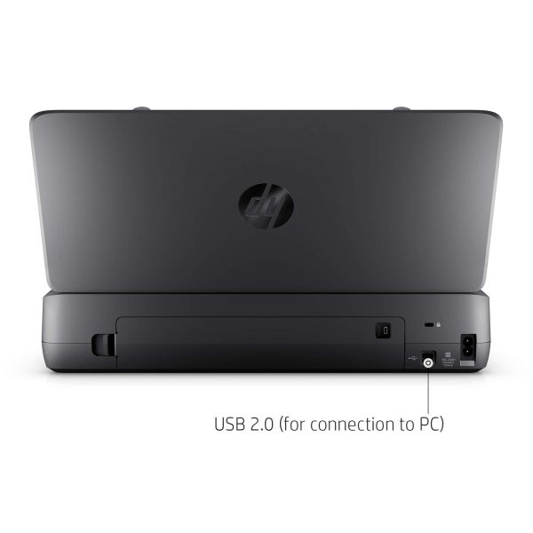 HP Officejet 200 mobiele printer, Print, Afdrukken via USB-poort aan de voorzijde (CZ993A#BHC)