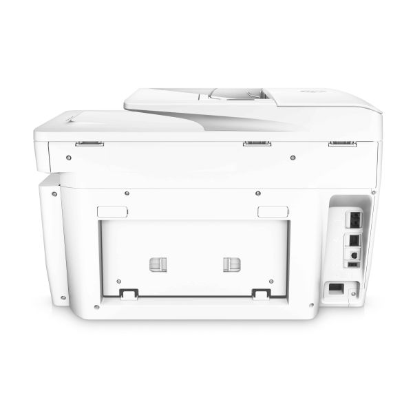 HP OfficeJet Pro 8730 All-in-One printer, Printen, kopiëren, scannen, faxen, Invoer voor 50 vel; Printen via USB-poort aan voorzijde; Scans naar e-mail/pdf; Dubbelzijdig printen (D9L20A#A80)