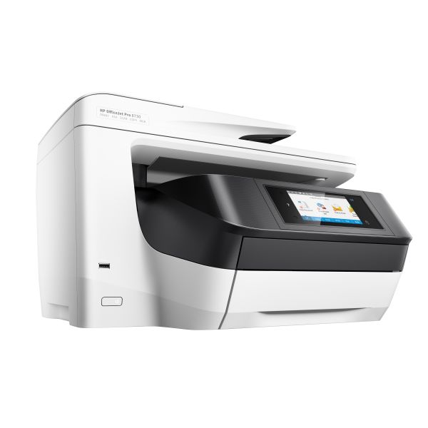 HP OfficeJet Pro 8730 Draadloos All-in-One Kleur Printer, Instant Ink; Dubbelzijdig printen (D9L20A#A80) HP OfficeJet Pro 8730 Draadloos All-in-One Kleur Printer, Instant Ink; Dubbelzijdig printen (D9L20A#A80)