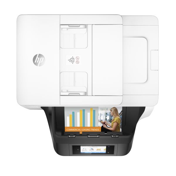 HP OfficeJet Pro 8730 Draadloos All-in-One Kleur Printer, Instant Ink; Dubbelzijdig printen (D9L20A#A80) HP OfficeJet Pro 8730 Draadloos All-in-One Kleur Printer, Instant Ink; Dubbelzijdig printen (D9L20A#A80)