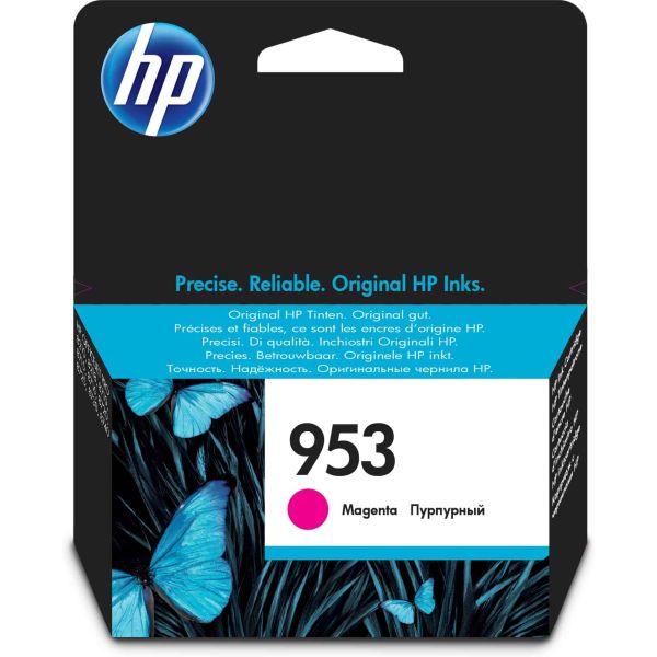 HP 953 originele magenta inktcartridge (F6U13AE) HP 953 originele magenta inktcartridge (F6U13AE)