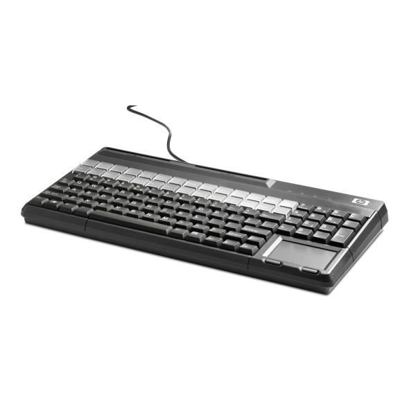 HP USB-toetsenbord met magneetstriplezer voor POS (FK218AA#ABB) HP USB-toetsenbord met magneetstriplezer voor POS (FK218AA#ABB)