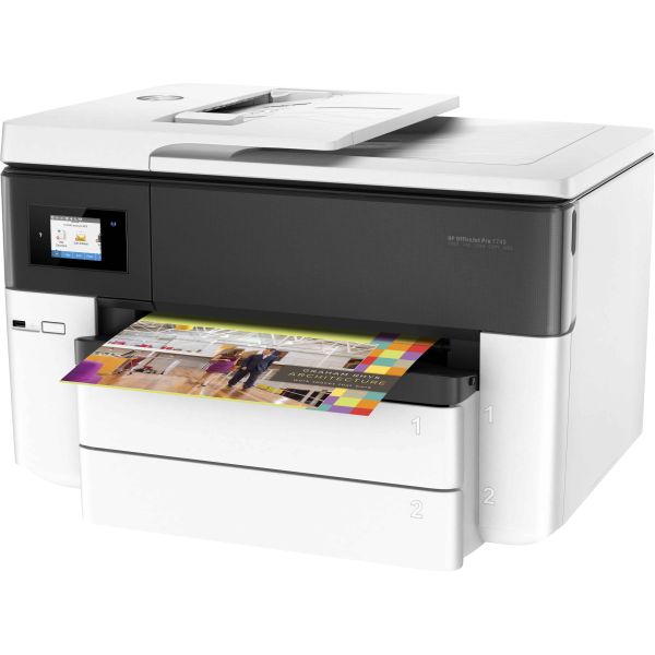 HP OfficeJet Pro 7740 breedformaat All-in-One printer, Printen, kopiëren, scannen, faxen, Invoer voor 35 vel; Scan naar e-mail (G5J38A#A80)