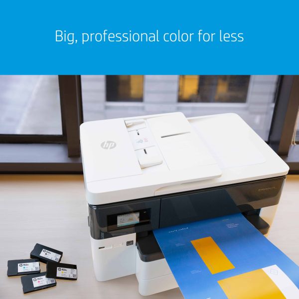 HP OfficeJet Pro 7740 breedformaat All-in-One printer, Printen, kopiëren, scannen, faxen, Invoer voor 35 vel; Scan naar e-mail (G5J38A#A80)