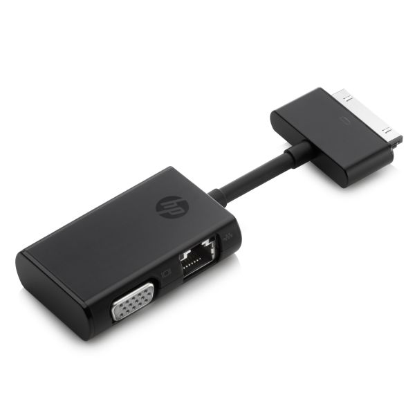 HP dockingconnector naar Ethernet- en VGA-adapter (G7U78AA)