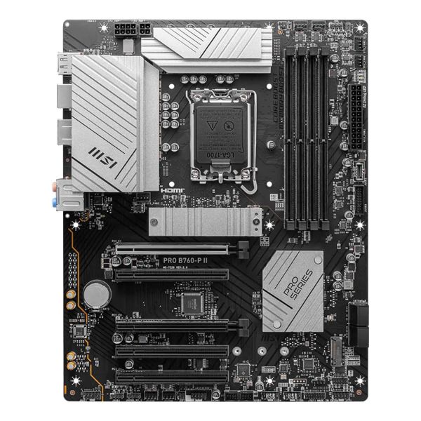 MSI PRO B760-P II moederbord Intel B760 LGA 1700 ATX (7E29-002R)
