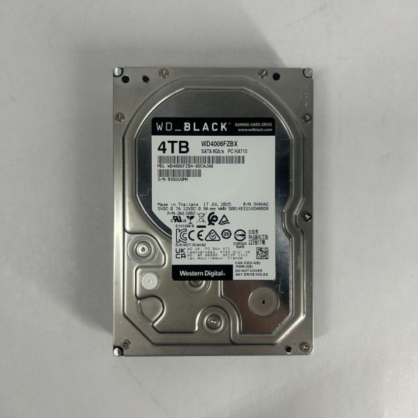 Western Digital WD_BLACK 4TB WD4006FZBX (WD4006FZBX)