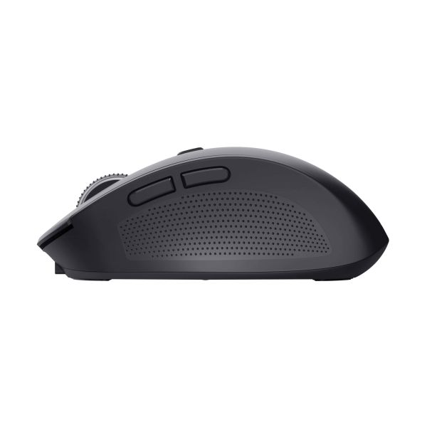 Trust Ozaa Compact Draadloze Muis - Multi-device muis – Stille knoppen – RF+Bluetooth – Zwart (24819)