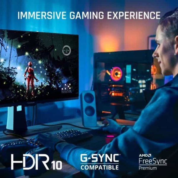 Viewsonic XG272-2K-OLED computer monitor 68,6 cm (27") 2560 x 1440 Pixels Quad HD Zwart, Wit (XG272-2K-OLED)