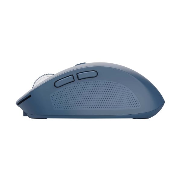 Trust Ozaa Draadloze Muis - Multi-device muis – USB en Bluetooth verbinding – 3200 DPI – Blauw (24934)