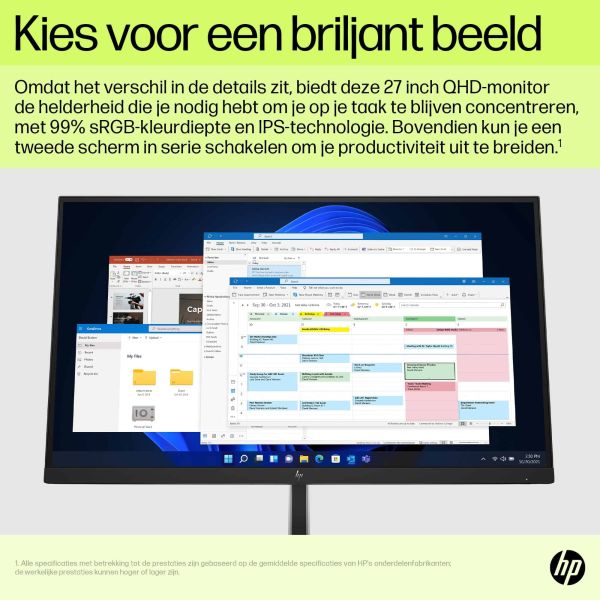 HP E27u G5 QHD USB C-monitor (6N4D3AA)