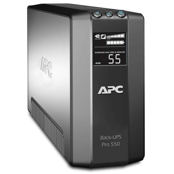 APC Back-UPS PRO BR550GI Noodstroomvoeding - 550VA, 6x C13 uitgang, USB (BR550GI)
