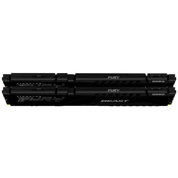 Kingston Technology FURY Beast 64GB 6000MT/s DDR5 CL30 DIMM (Kit of 2) Black EXPO (KF560C30BBEK2-64)